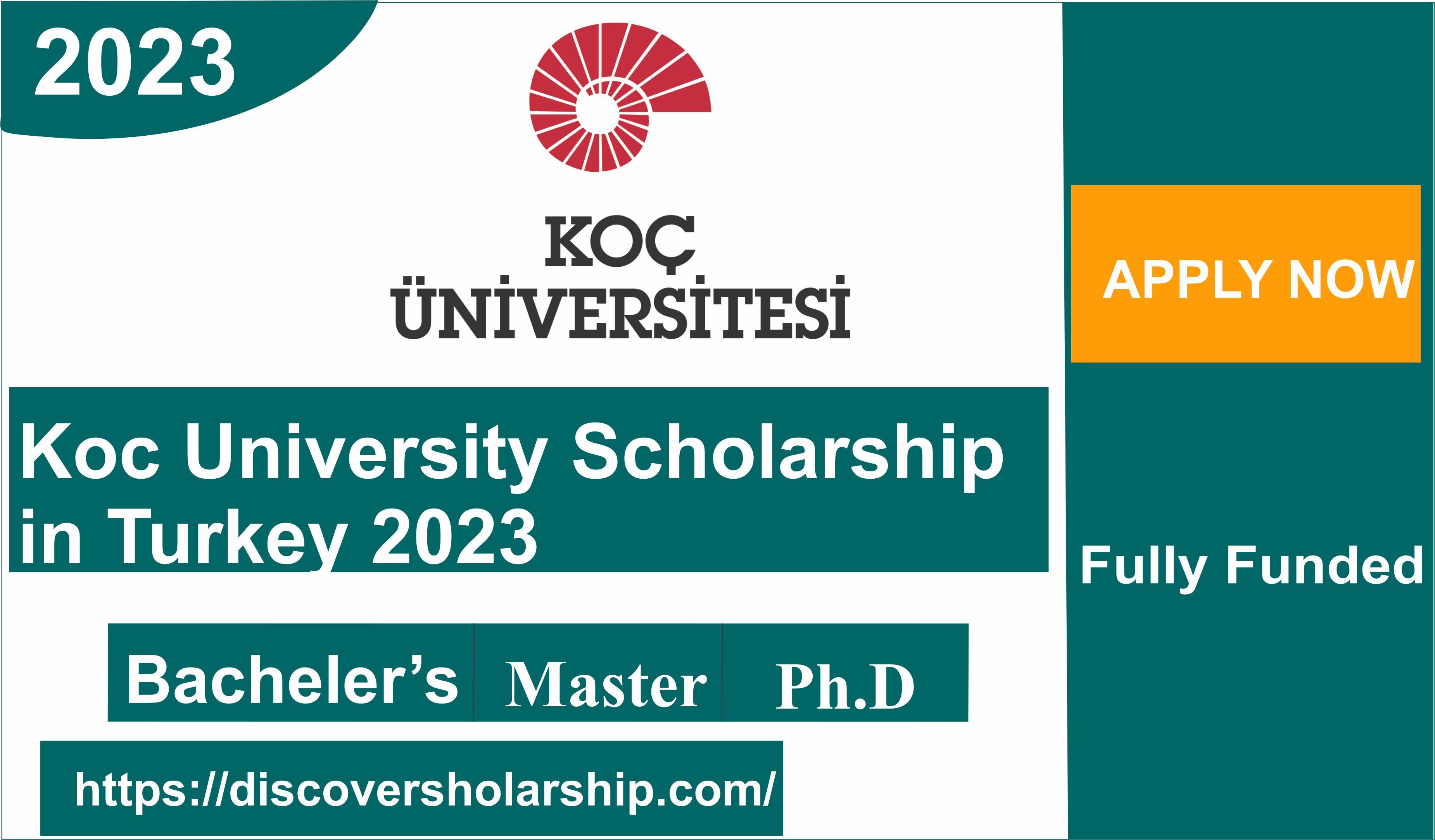 Koc University Scholarship in Turkey 2023