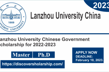 Lanzhou University Chinese Government Scholarship for 2022-2023
