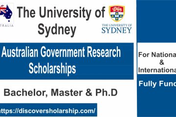 Australian Government Scholarships 2024-25