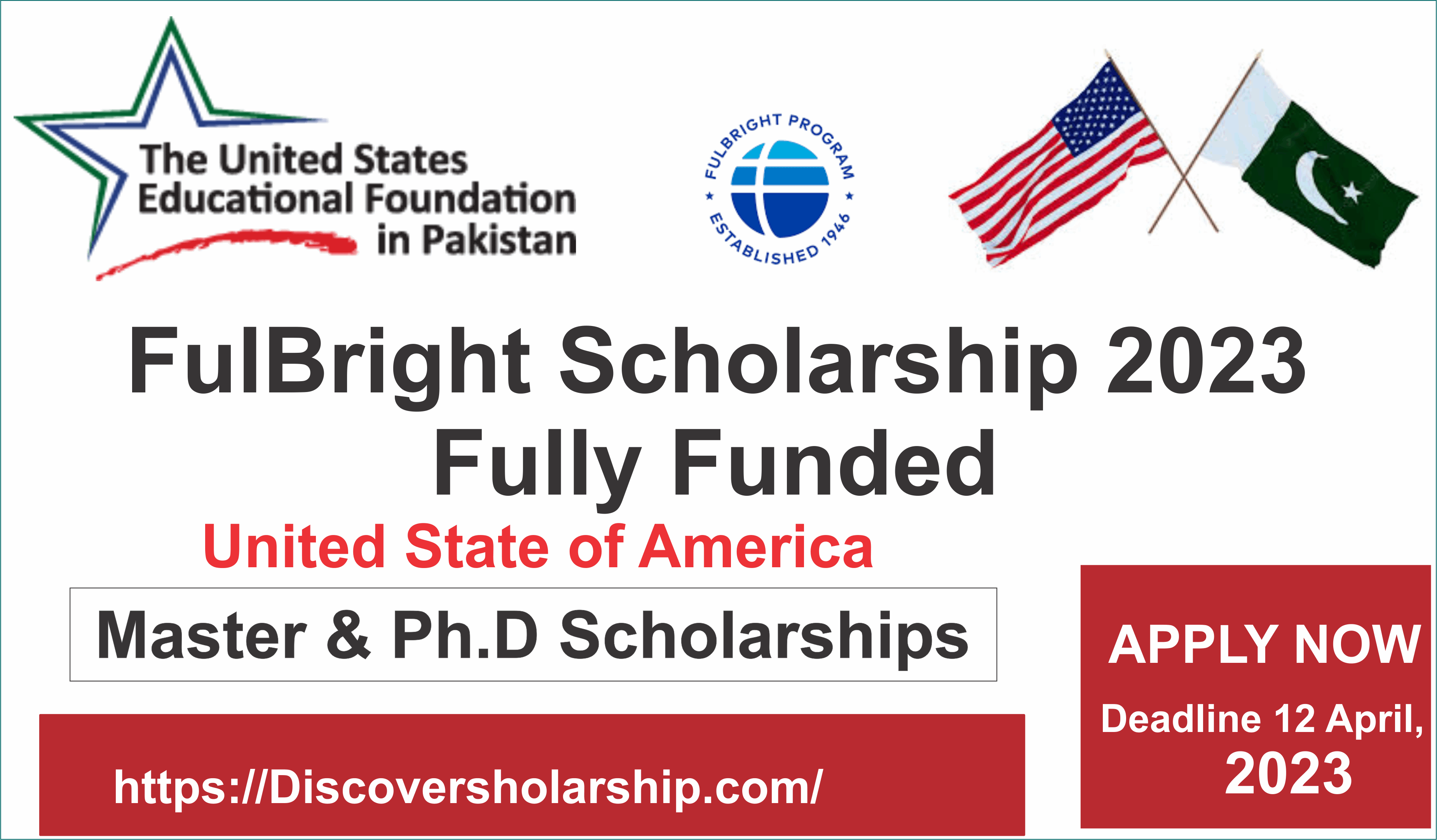 Fulbright Scholarship for Pakistani students Discover Scholarships