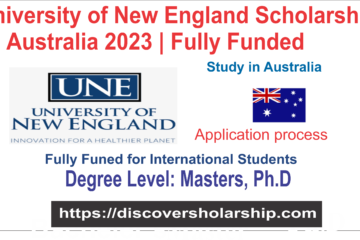 University of New England Scholarship 2023