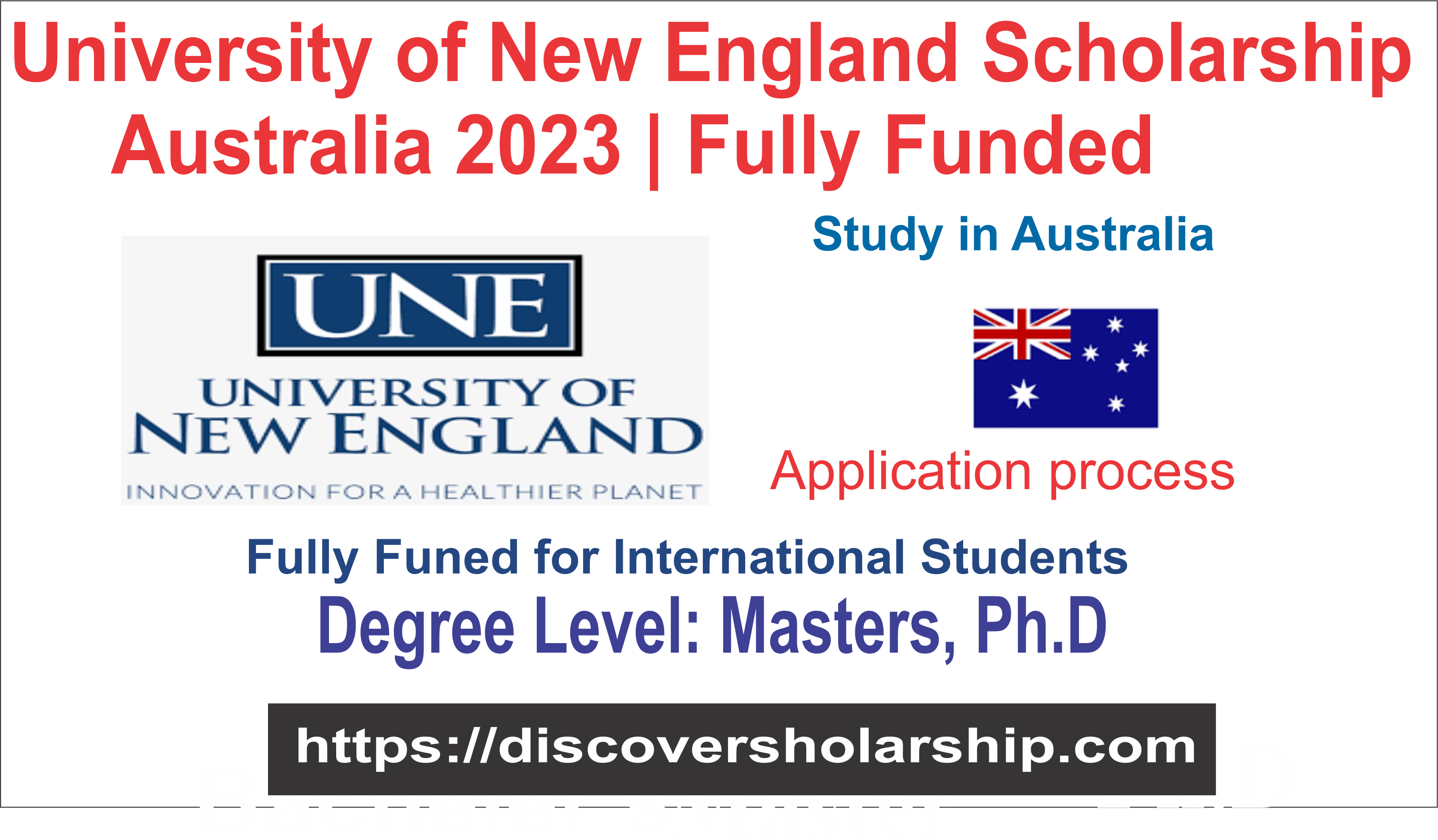 University of New England Scholarship 2023