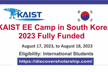 KAIST EE Camp in South Korea 2023 Fully Funded