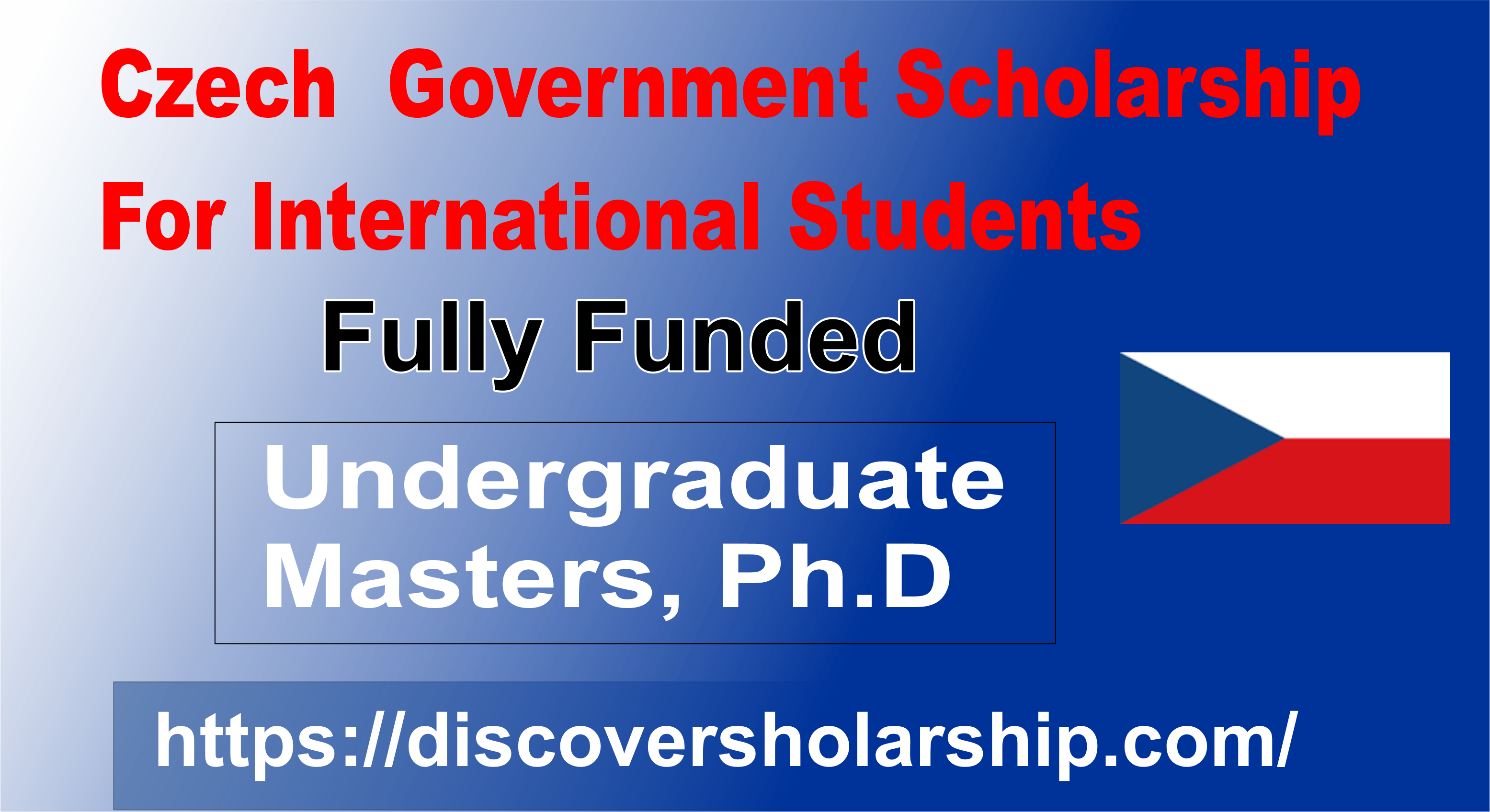 Czech Government Scholarship 2024 Fully Funded