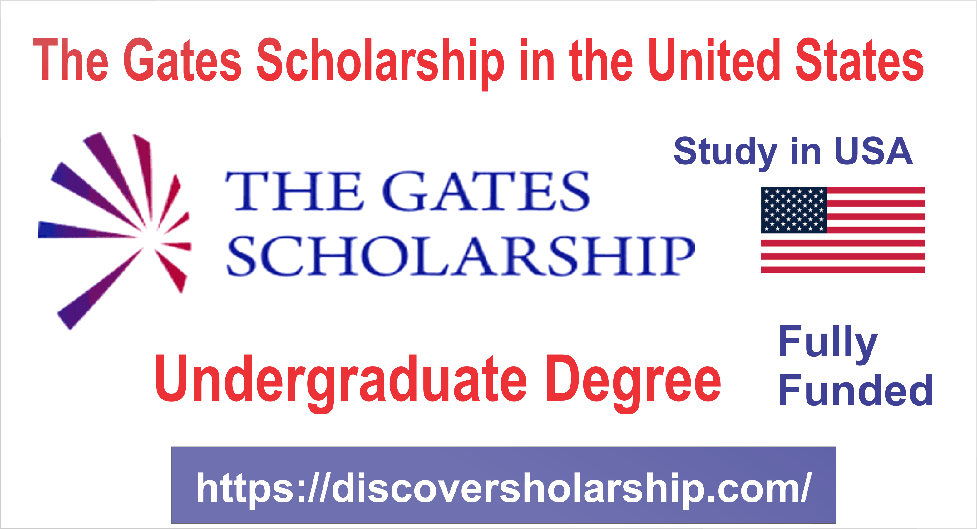 The Gates Scholarship 2024 in United States Fully Funded