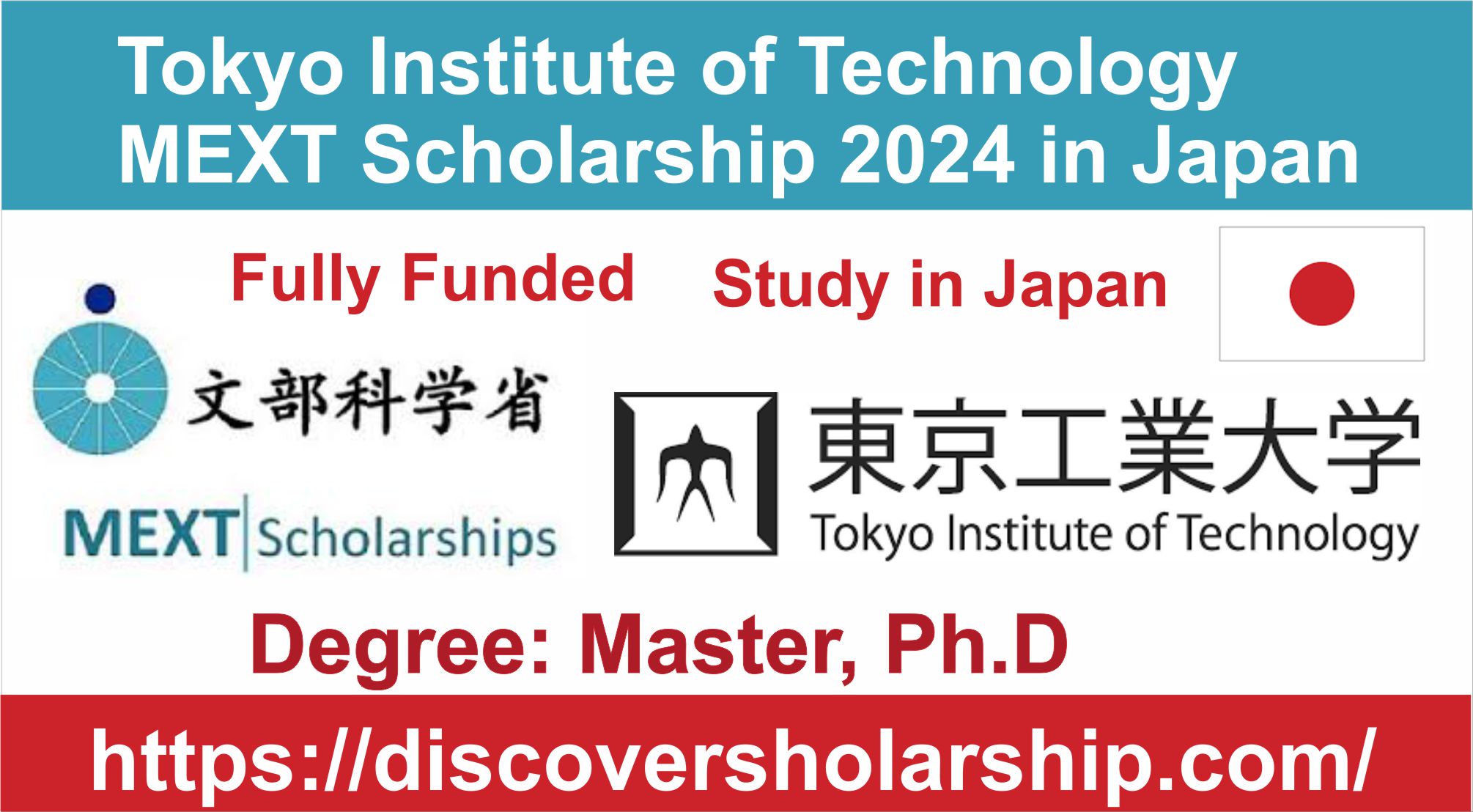 Tokyo Institute of Technology MEXT Scholarship 2024 in Japan (Fully Funded)