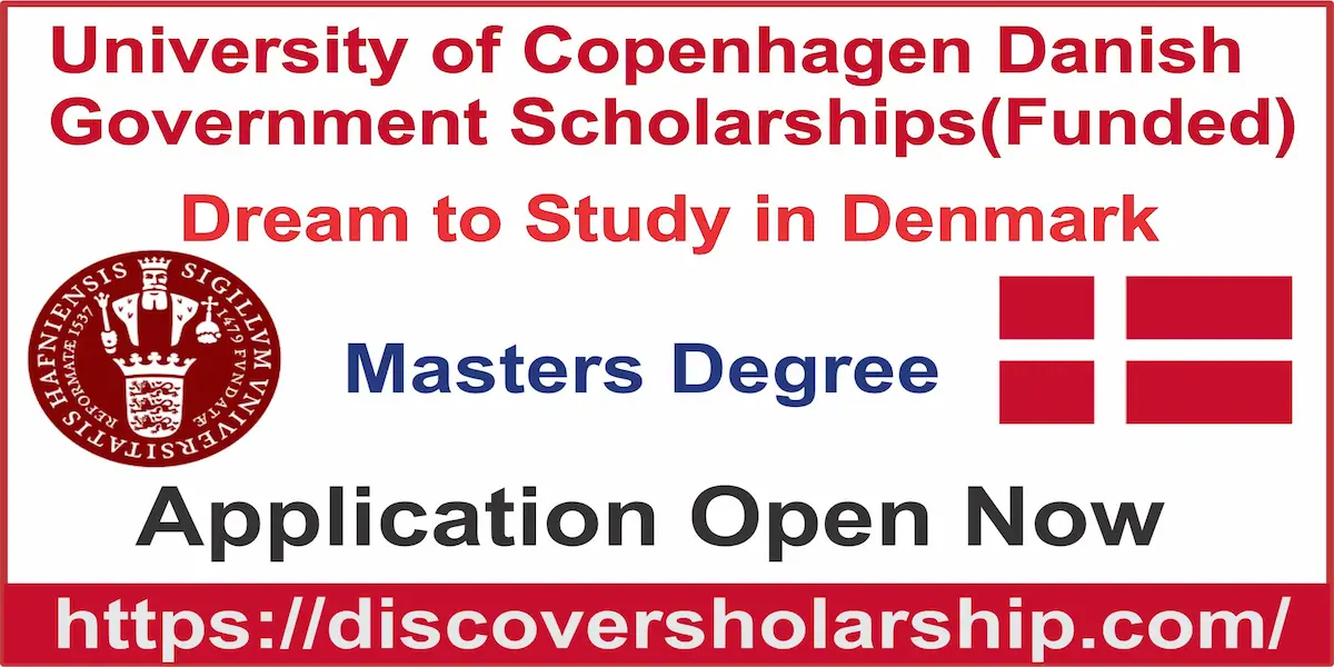 University of Copenhagen Danish Government Scholarships (Funded)